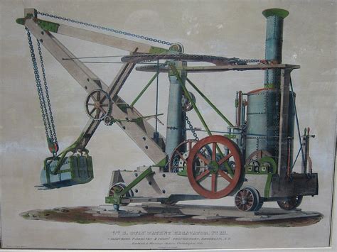 who invented the steam shovel